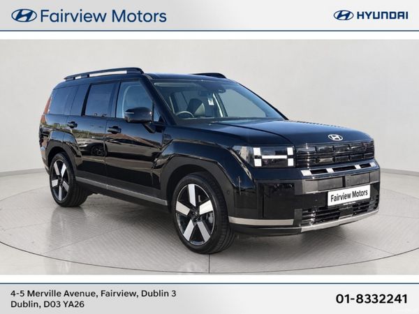 Hyundai Santa Fe SUV, Petrol Plug-in Hybrid, 2024, Black