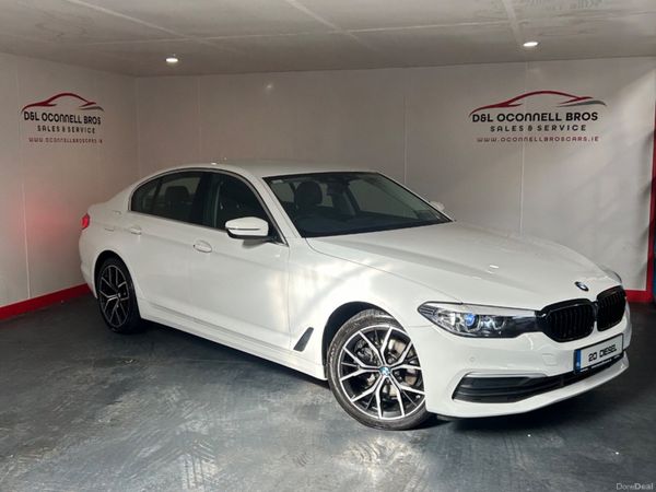 BMW 5-Series Saloon, Diesel, 2020, White