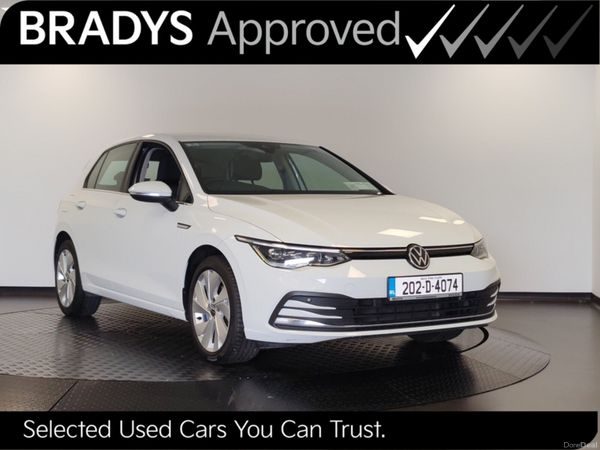 Volkswagen Golf Hatchback, Petrol, 2020, White