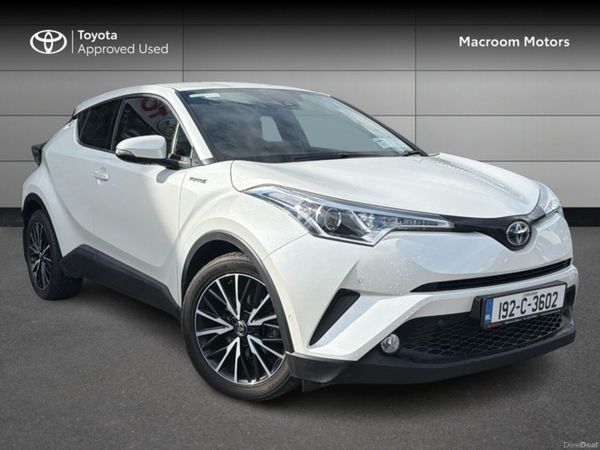 Toyota C-HR SUV, Petrol Hybrid, 2019, White