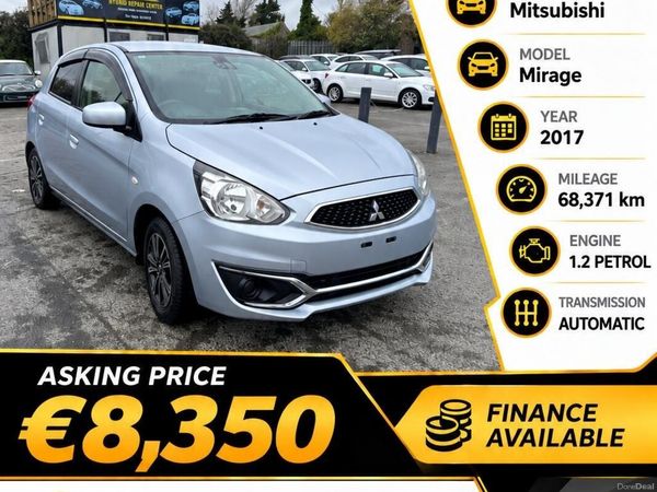 Mitsubishi Mirage Hatchback, Petrol, 2017, Silver