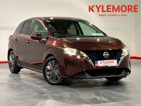Nissan Note Hatchback, Petrol Hybrid, 2023, Red