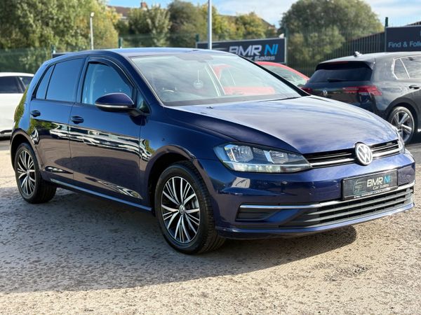 Volkswagen Golf Hatchback, Diesel, 2017, Blue