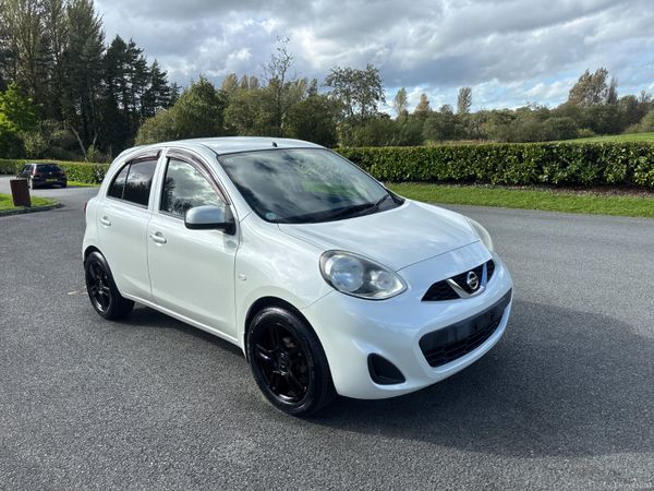 Nissan March Hatchback, Petrol, 2017, White
