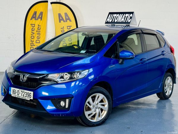 Honda Fit Hatchback, Petrol Hybrid, 2016, Blue