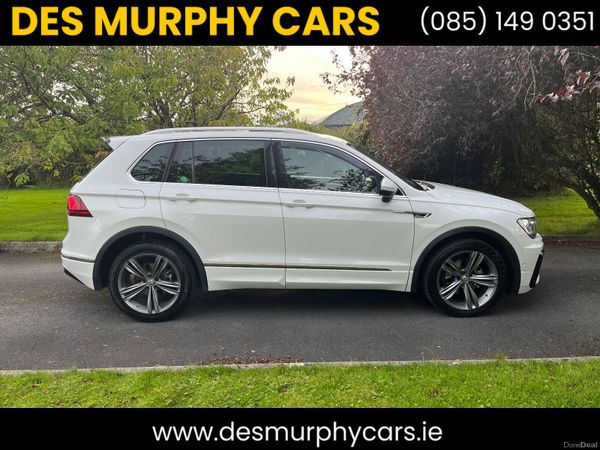 Volkswagen Tiguan SUV, Diesel, 2017, White