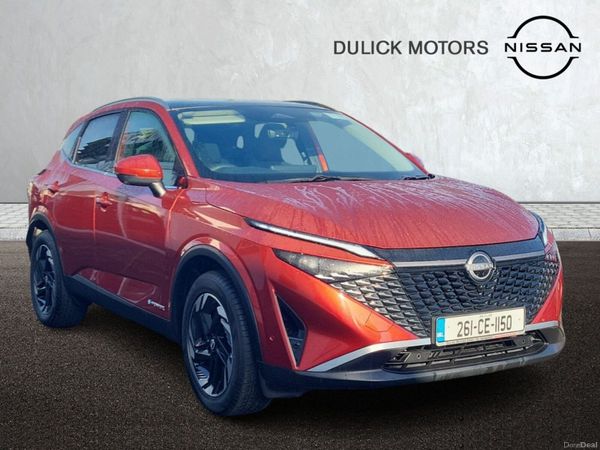 Nissan Qashqai MPV, Petrol Hybrid, 2026, Red