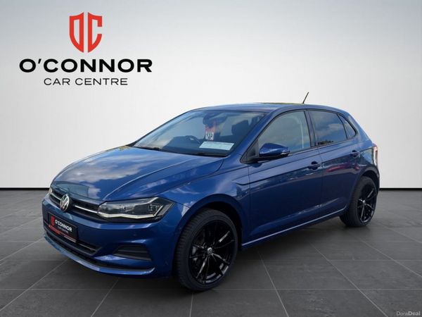 Volkswagen Polo Hatchback, Petrol, 2021, Blue