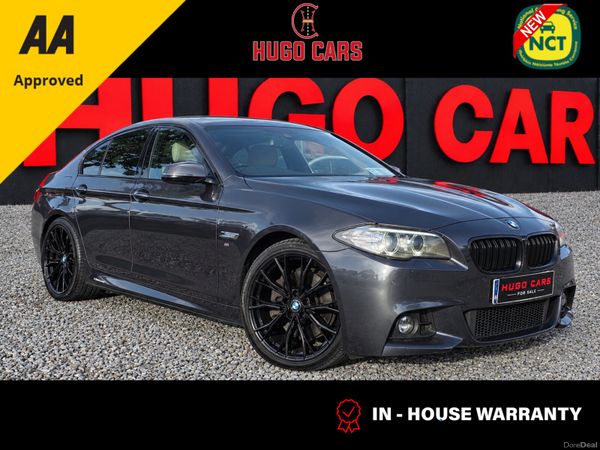 BMW 5-Series Saloon, Diesel, 2016, Grey