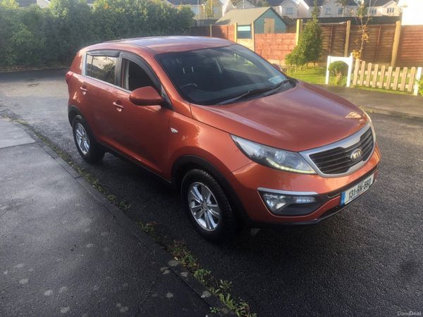 Kia Sportage SUV, Diesel, 2013, Orange