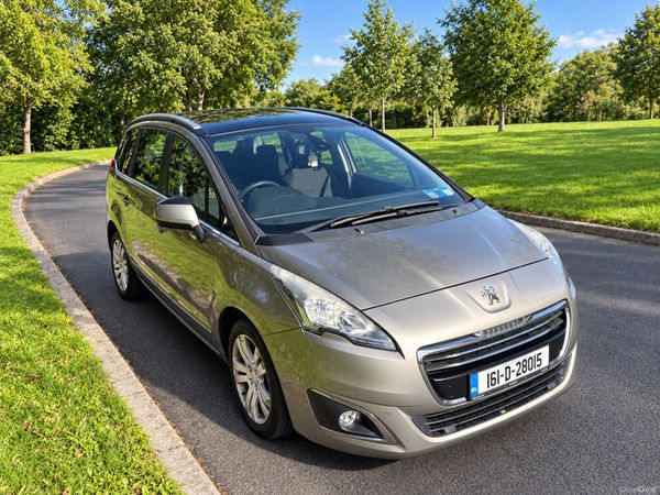 Peugeot 5008 MPV, Diesel, 2016, Grey