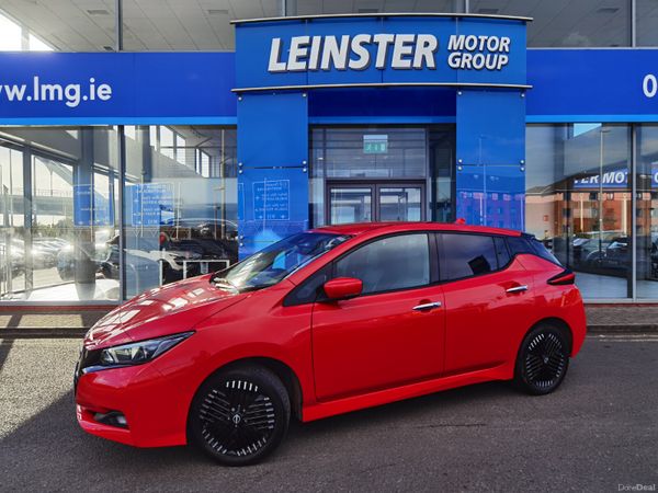 Nissan Leaf Hatchback, Electric, 2022, Red