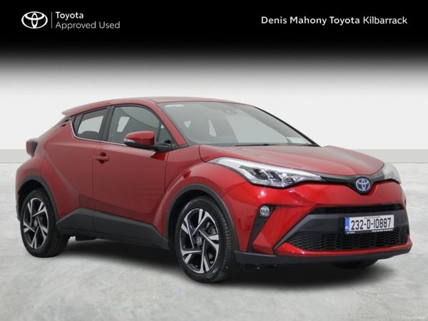 Toyota C-HR SUV, Petrol Hybrid, 2023, Red