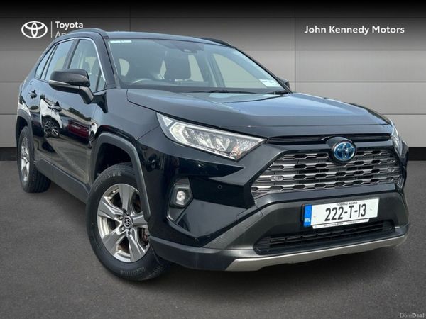 Toyota RAV4 SUV, Petrol Hybrid, 2022, Black