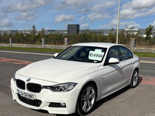 BMW 3-Series Saloon, Petrol Hybrid, 2013, White
