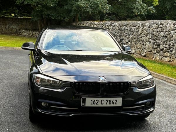 BMW 3-Series Saloon, Petrol Plug-in Hybrid, 2016, Black