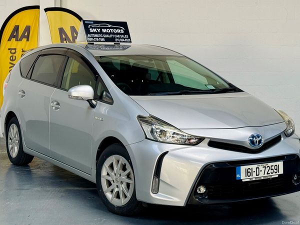 Toyota Prius MPV, Petrol Hybrid, 2016, Silver