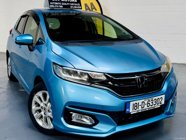 Honda Fit Hatchback, Petrol Hybrid, 2018, Blue