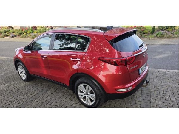 Kia Sportage SUV, Diesel, 2018, Red