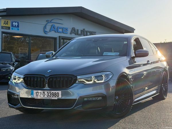 BMW 5-Series Saloon, Petrol Plug-in Hybrid, 2017, Grey