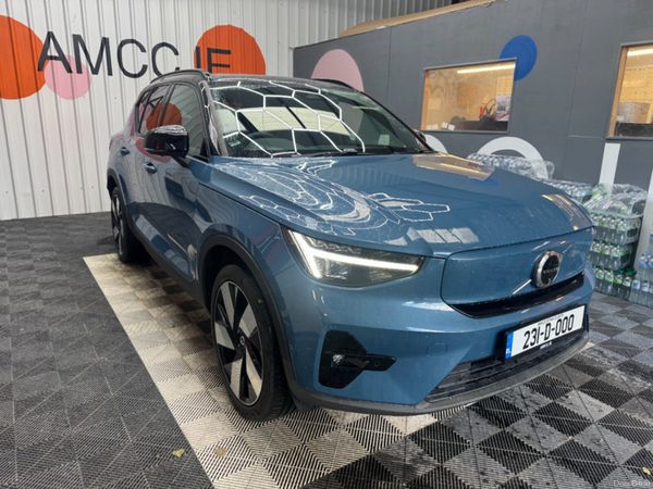 Volvo XC40 SUV, Electric, 2023, Blue