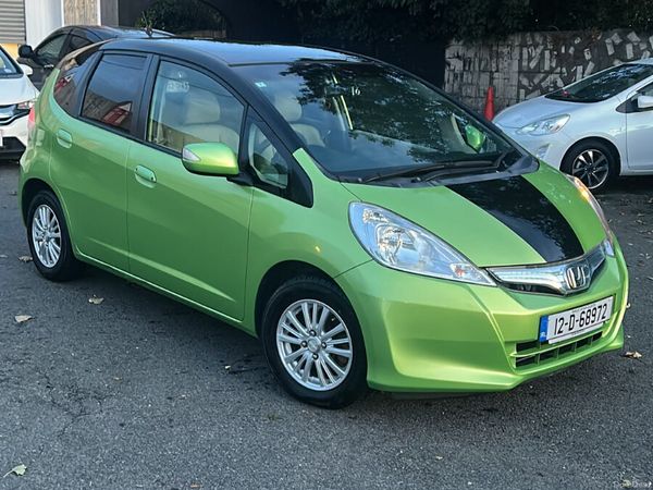 Honda Fit Hatchback, Petrol Hybrid, 2012, Green