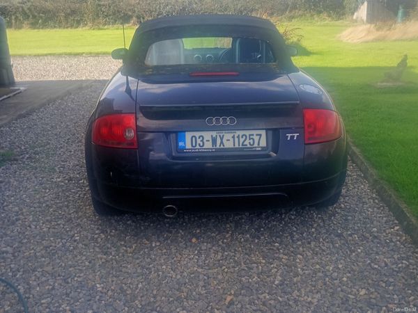 Audi TT Convertible, Petrol, 2003, Black