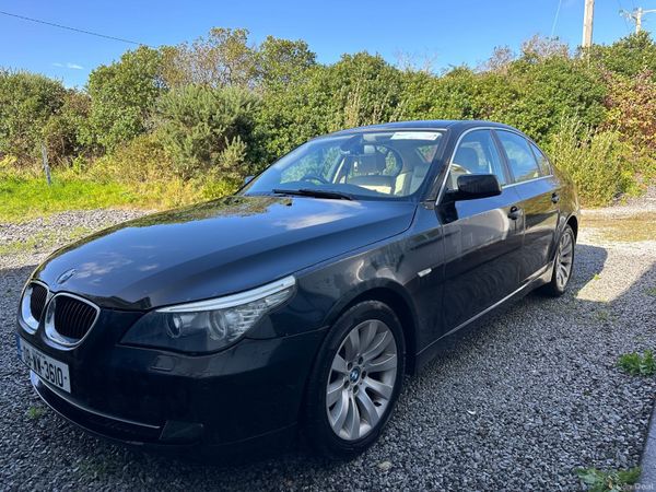 BMW 5-Series Saloon, Diesel, 2008, Black