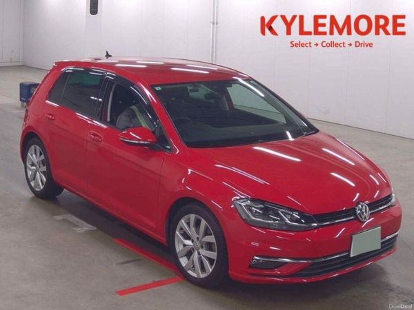 Volkswagen Golf Hatchback, Petrol, 2018, Red