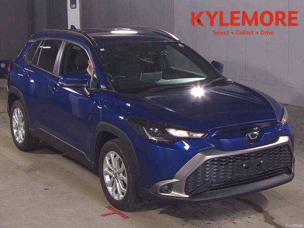 Toyota Corolla Cross SUV, Petrol Hybrid, 2024, Blue