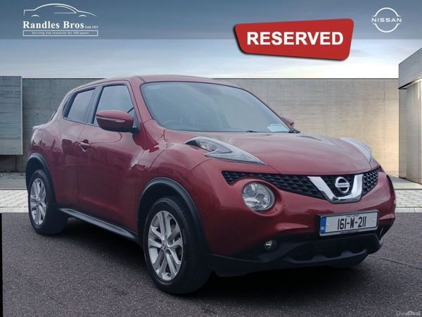Nissan Juke SUV, Petrol, 2016, Red