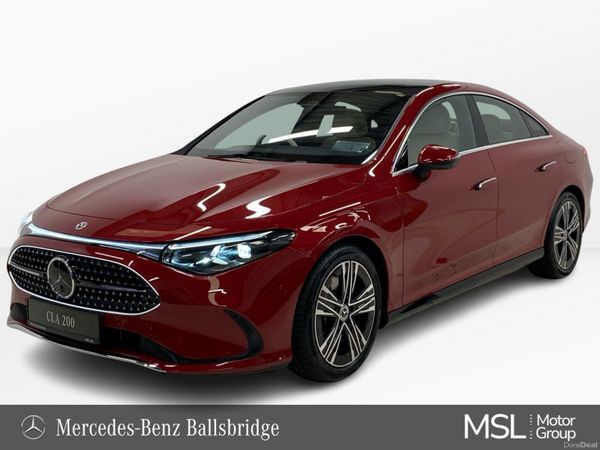 Mercedes-Benz CLA Coupe, Petrol, 2026, Red