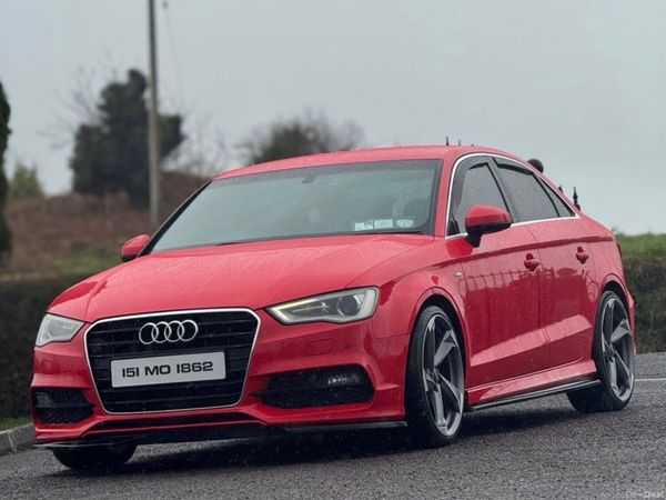Audi A3 Saloon, Diesel, 2015, Red
