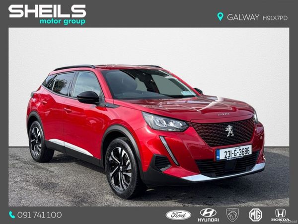Peugeot 2008 MPV, Electric, 2023, Red