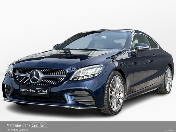 Mercedes-Benz C-Class Coupe, Diesel, 2022, Blue