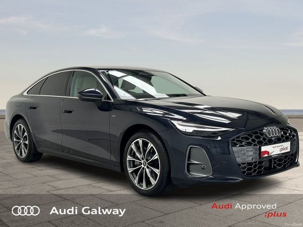 Audi A6 Saloon, Petrol Plug-in Hybrid, 2026, Blue