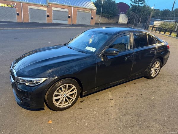 BMW 3-Series Saloon, Diesel, 2019, Black