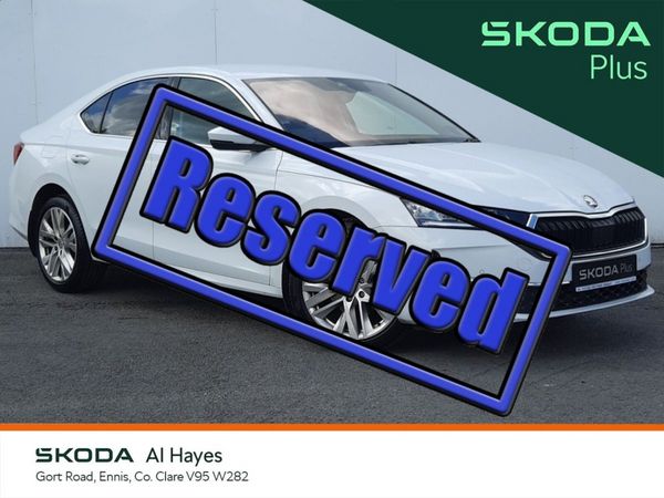 Skoda Octavia Saloon, Petrol, 2024, White