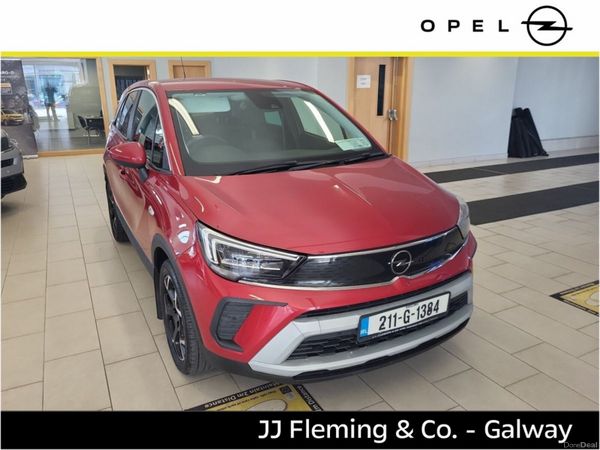 Opel Crossland X SUV, Diesel, 2021, Red