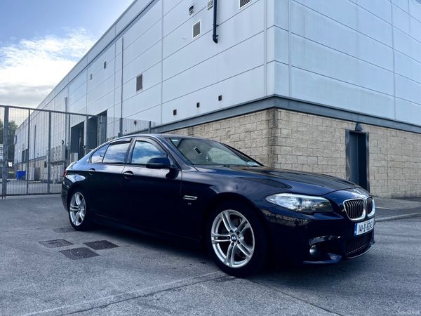 BMW 5-Series Saloon, Diesel, 2014, Black