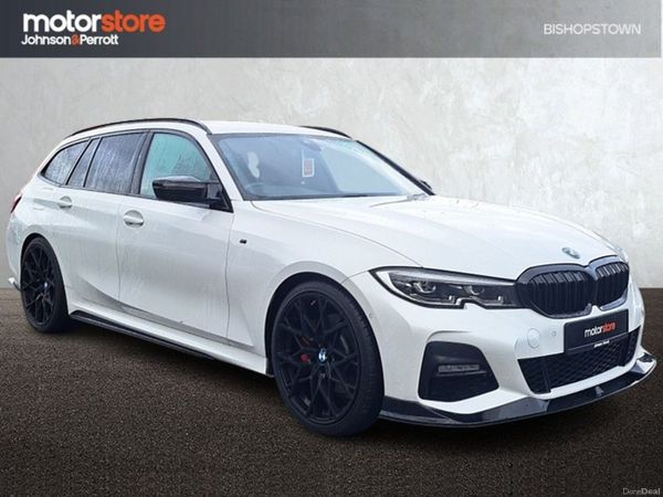 BMW 3-Series Estate, Petrol Plug-in Hybrid, 2022, White