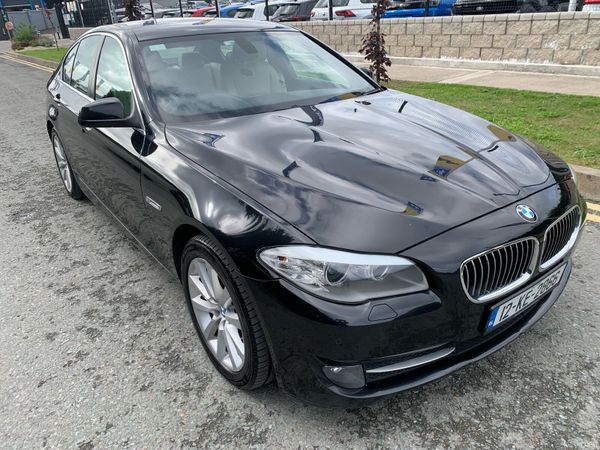 BMW 5-Series Saloon, Diesel, 2012, Black