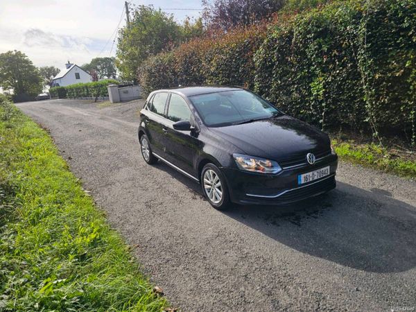 Volkswagen Polo Hatchback, Petrol, 2016, Black
