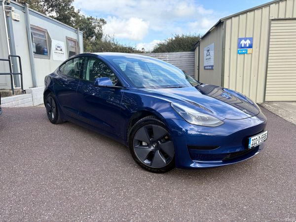 Tesla Model 3 Saloon, Electric, 2022, Blue