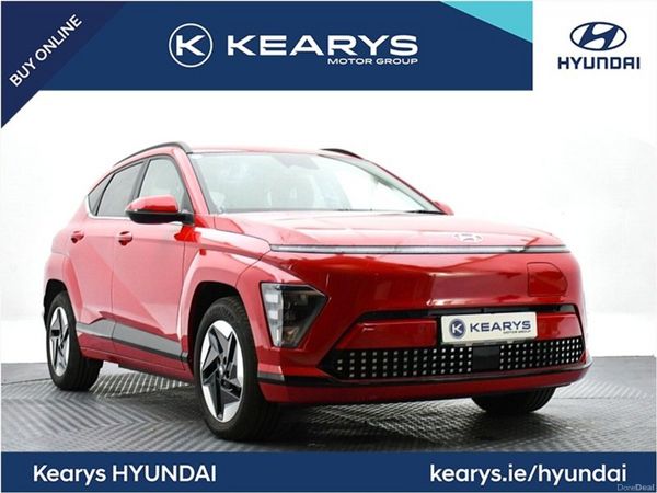 Hyundai KONA SUV, Electric, 2024, Red