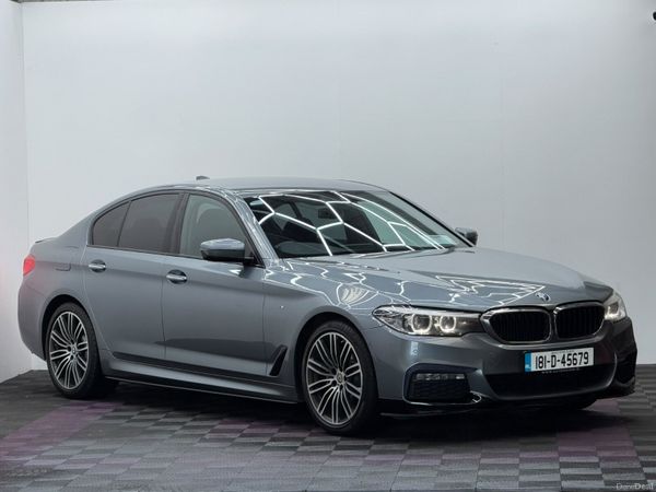 BMW 5-Series Saloon, Diesel, 2018, Blue