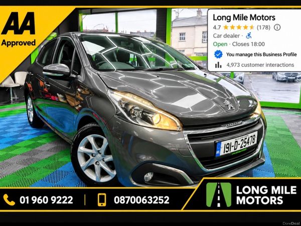 Peugeot 208 Hatchback, Petrol, 2019, Grey