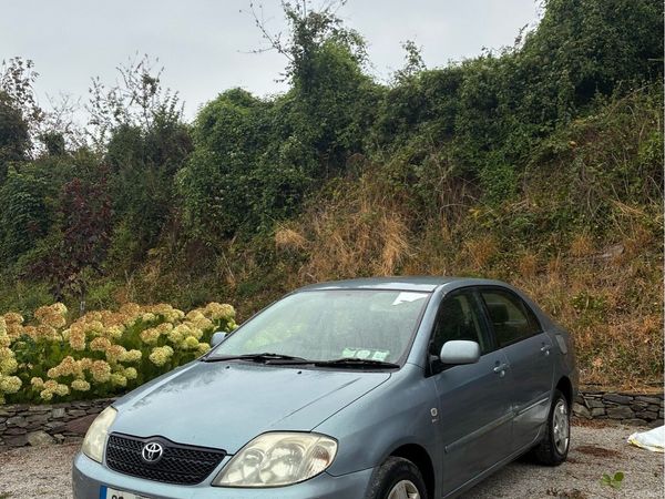 Toyota Corolla Saloon, Petrol, 2003, Grey