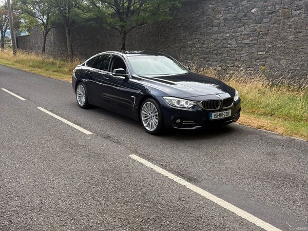 BMW 4-Series Saloon, Diesel, 2015, Blue