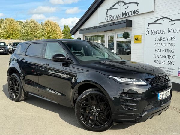 Land Rover Range Rover Evoque Estate, Petrol Hybrid, 2023, Black